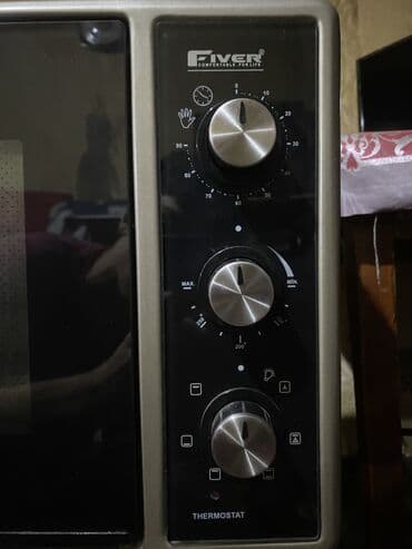 Məişət texnikası: Mikrodalğalı soba Five minutes, Ayrıca dayanan, rəng - Qara, İşlənmiş — 3