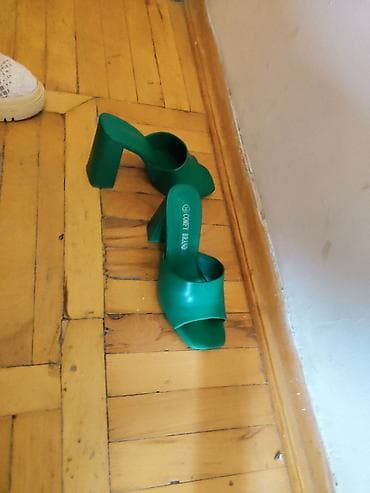 Sabo, Ölçü: 36, rəng - Yaşıl, İşlənmiş