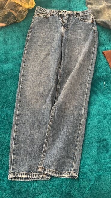 утягивающее белье для полных женщин: - Məhsul: Geniş kəsimli denim şalvar - Material: 100% koton denim - — 4