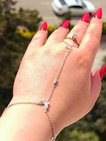 uzuk: Zəncirli əl bəzəyi (hand chain/hand harness) – bir barmaqdan biləyə — 3