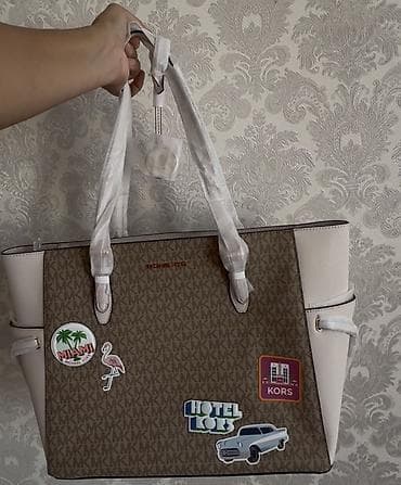 çanta: Michael Kors tote çanta Orginal MK Cantasi Amerikadan cox Baha qiymete — 1