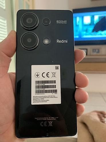 Redmi Note 13, 256 GB, rəng - Qara