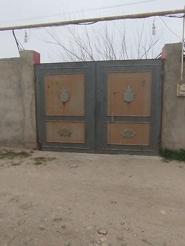 Bərkidici məhsullar: Dəmir Həyət darvazası, Mexaniki, Qapı ilə, rəng - Boz, Kredit yoxdur — 2