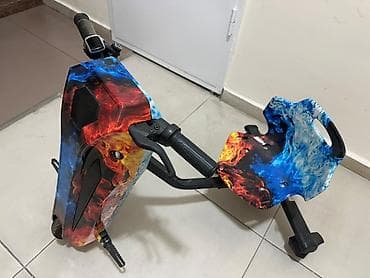 Uşaq üçün elektrik maşınları: Elektrik Drift Trike (uşaq üçün oturacaqlı skuter) - Dinamik “od-buz” — 1
