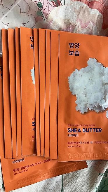 tesbeh sekilleri: Məhsul: Holika Holika Pure Essence Mask Sheet – Shea Butter Təsvir: - — 1