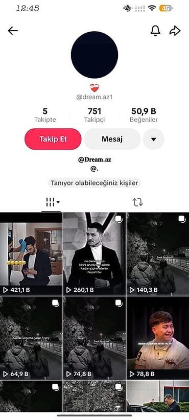 professional santexnik ustasi: Satılır: TikTok səhifəsi (@dream.az1) Xüsusiyyətlər: - Platforma — 1