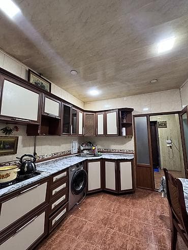 3 otaqlı mənzil – geniş mətbəx və s/q ilə - Planlaşdırma: 3 ayrı — 2
