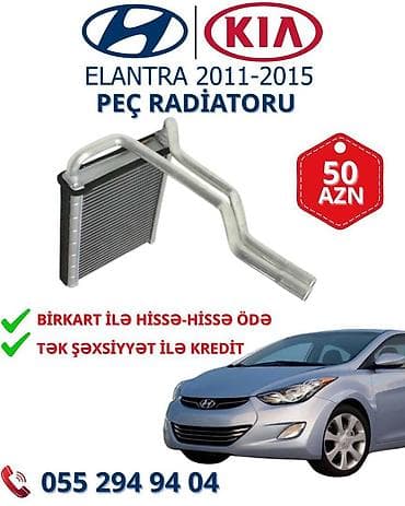 HYUNDA KİA PEC RADİATORU ELANTRA PEC RADİOATORU HYUNDAİ KİA UCUN EN