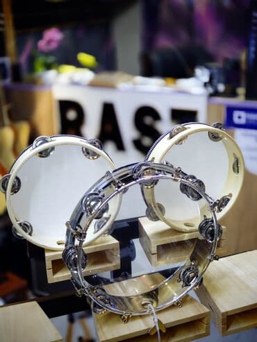 Boşqablar: Tamburin "Karin" Ritm aləti tamburin markas Şeyker Davulun üstünə — 2