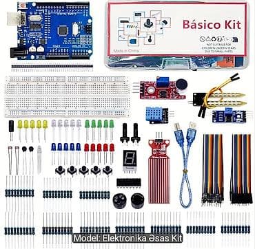 led blok: Elektronika Əsas Kit – başlanğıclar və hobbiçilər üçün tam təcrübə — 1