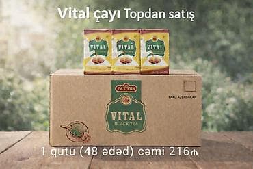 Su: Vital çayı topdan satış 1-ci əl — 1