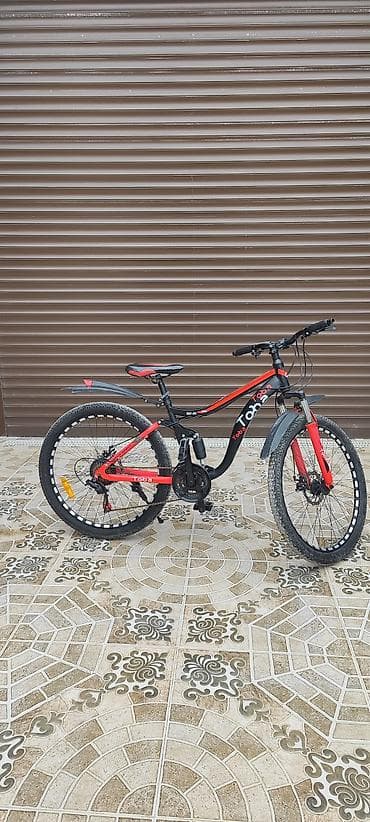 Спортивные велосипеды: Toba marka dağ velosipedi - Çərçivə: amortizatorlu (full-suspension) — 8