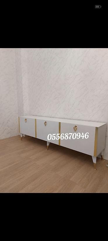 TV altlığı: Yeni, Düz TV altlığı, Polkalı, Laminat, Rusiya — 7