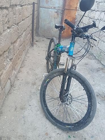 velosipedler: Dağ velosipedi – Sport Time - Çərçivə: alüminium rəngli-göy çərçivə — 4