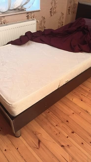 ucuz yataqlar: İşlənmiş, Təknəfərlik çarpayı, Bazasız, Matras ilə, Siyirməsiz — 1