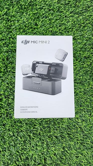 inter: Dji mic mini 2 - 250 manat 2 mikrofonludur və ən üst modeldir DJI — 1