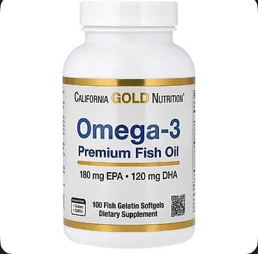 evalar vitamin c: California Gold Nutrition Omega-3 Premium Fish Oil – qida əlavəsi - — 1