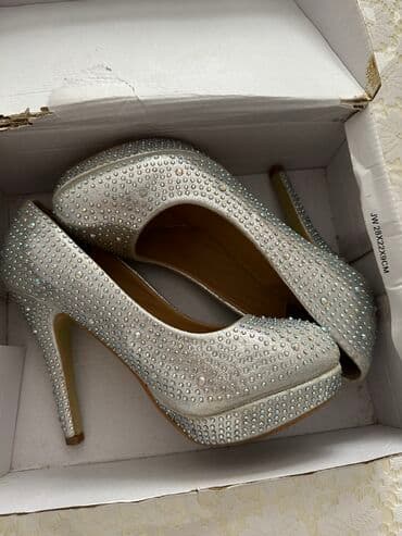 mimy ortopedik ayakkabı: Tuflilər, Ölçü: 39, rəng - Gümüşü, Yeni — 2