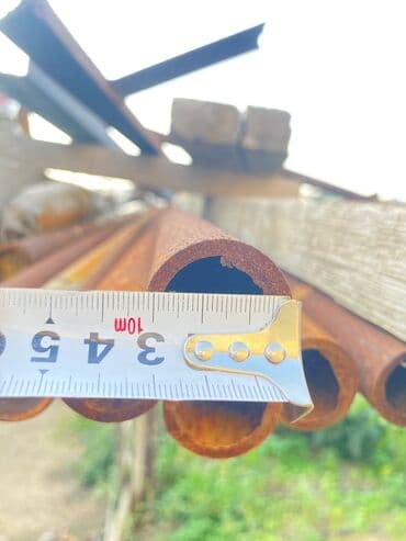 Пиломатериалы: 32 lik dəmir borular uzunluğu 4m. toplam 50m-ə yaxin borudu. ünvan — 4