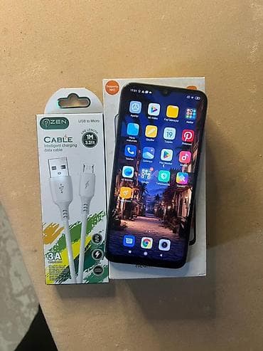 telefonlar yeni: Redmi Note 8, 64 GB, rəng - Qara, Sensor — 3