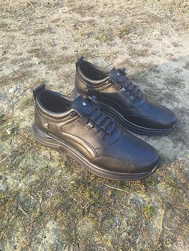 uzun kurtqa: Kişi ayaqqabısı – klassik qara rəngdə, gündəlik və ofis tərzinə uyğun — 2