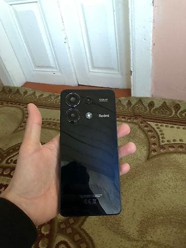 mobil telefonlar ucuz: Redmi Note 13, 256 GB, rəng - Qara, Barmaq izi — 3