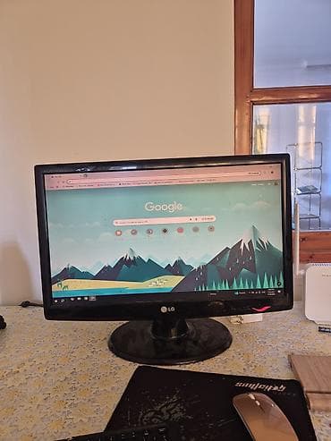 komputer logitech: LG FLATRON W2243S LCD monitor - Ekran diaqonalı: təxminən 22" (geniş — 3