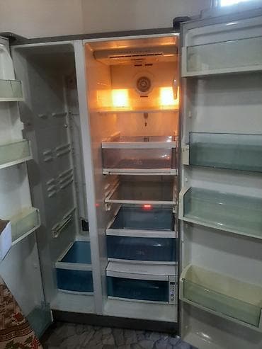 dispenser su aparati: 2 qapılı Soyuducu Satılır, rəng - Boz — 3