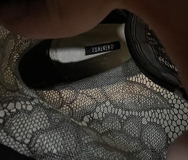 tufli: Tuflilər, Ölçü: 37.5, rəng - Qara, İşlənmiş — 6