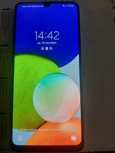 Samsung Galaxy A22, 64 GB, rəng - Yaşıl, Sənədlərlə, Sensor, İki sim kartlı