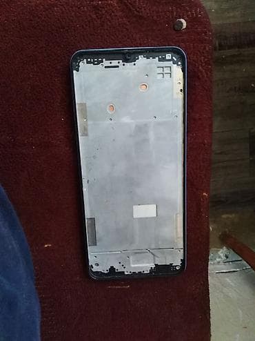 iphone x es: Realme smartfon üçün orijinal göy rəngli arxa qapaq və orta karkas — 2