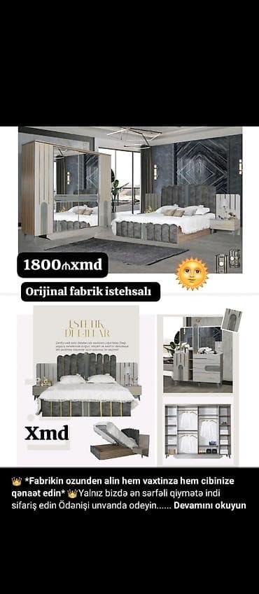 Yataq otağı mebeli