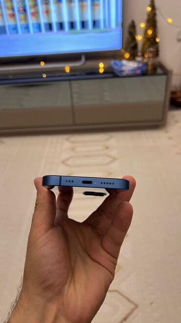 telefon planşet: IPhone 13, 128 GB, Mavi, Simsiz şarj, Face ID, Sənədlərlə — 7