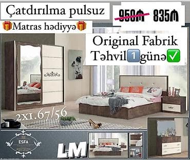 tac mebel riyad: *Yataq dəsti➡️ESFA* *FABRİK İSTEHSALI ORİGİNAL . Upakovkada* 💥 — 1
