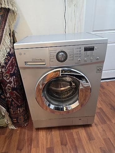 mator elektrik: Paltaryuyan maşın LG, 6 kq, Avtomat, Qurutmasız, Kredit yoxdur — 1