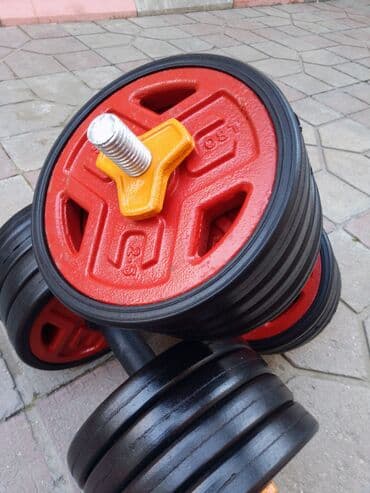 çeki daşları: Dəmir Qantellər, Çəki: 40 kq, Yeni — 10