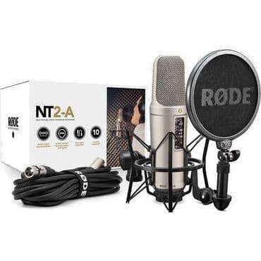 studiya kalonkalari: Rode NT2-A ( Studio mikrofonu Studia mikrafonu Studiya mikrofonu — 1