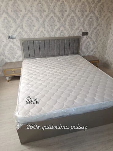 taxt sumqayıt: Yeni, İkinəfərlik çarpayı, Bazasız, Matras ilə — 16