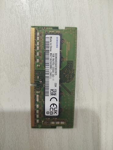 TV və video: Salam 8GB 3200Mhz DDR4 Patriot Ram-80 16BG 3200 Mhz DDR Samsung — 2
