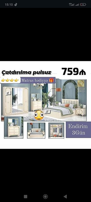 islenmis stullar: - Məhsul: Yemək otağı üçün masa və 6 stuldan ibarət dəst - Dizayn — 3