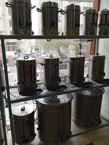 türk samovarı: Yeni Elektrik Samovar, 4 l — 2