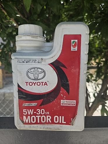 Toyota 5W-30 SN Synthetic Motor Oil – 1 litr Məhsul xüsusiyyətləri: -