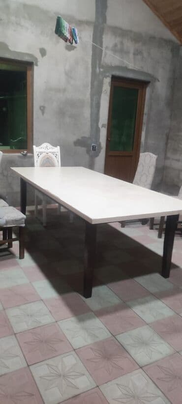 Стулья: Гостиный стол, Раскладной, Ламинат, Квадратный стол — 2