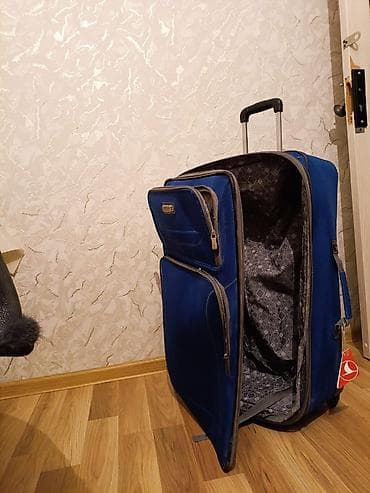 dəvə əti: Böyük Möhkəm və çox keyfiyyətli Yol çantası Təkərli Yol Çantası — 7