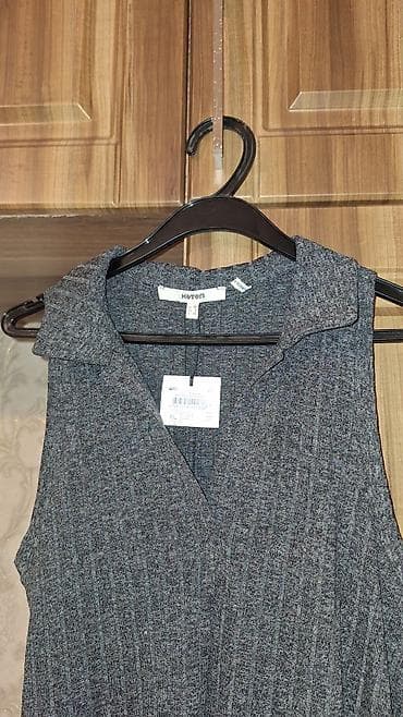 Qadın geyimləri: Koton qadın paltarı,yenidir,razmer Xl olsada L razmer xanimlara uygun — 4