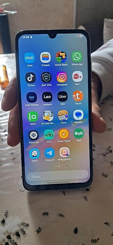 samsung 9192: Samsung Galaxy A05s, цвет - Фиолетовый, Битый — 3