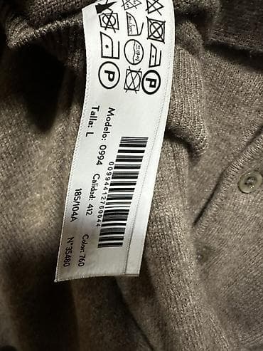 kişi botu: Sviter, Massimo Dutti, L, rəng - Boz — 2