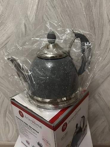 su nasosu: Rəng - Boz, Çaydan, Paslanmayan polad, 3-dən çox l, Almaniya — 2