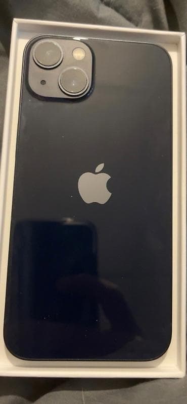 iphone nauşnik: IPhone 13, 128 GB, Qara, Face ID, Sənədlərlə, Zəmanət — 2