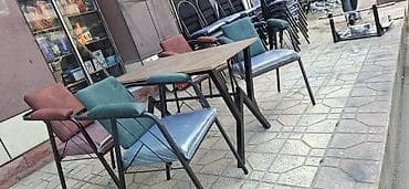 metbex stulu: Mətbəx üçün, Yeni, Açılmayan, Dördbucaq masa, 2 stul — 9